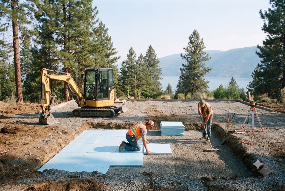 No basement: slab-depth only.
