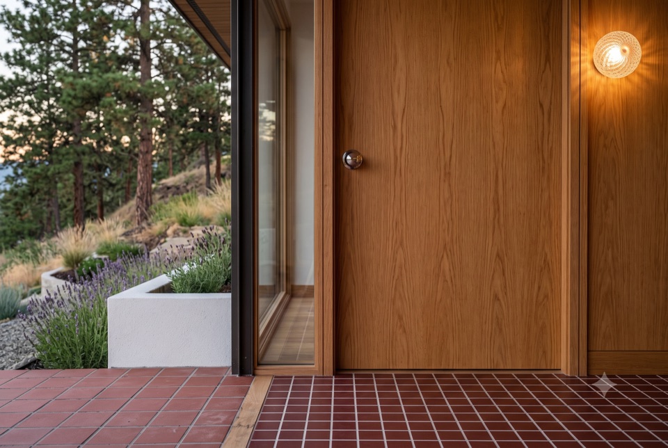 The front door.