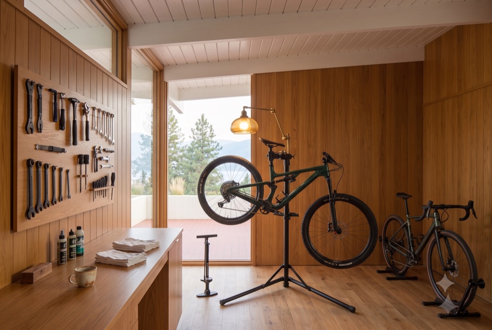 Gear B: the bike tune station.