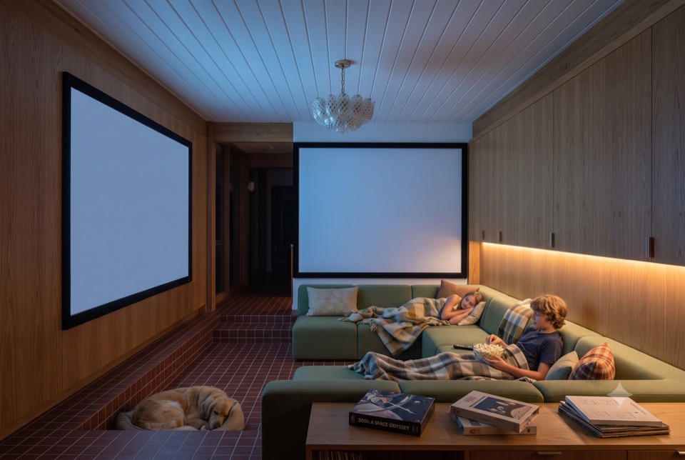 Movie night.