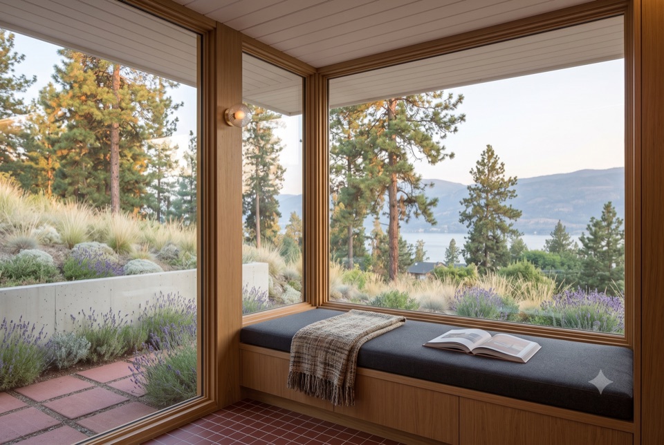 The window seat.